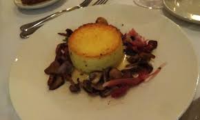 Bottega Restaurant signature dishes Parmesan Soufflé
Wood-Fired Pizza
Veal Scaloppine